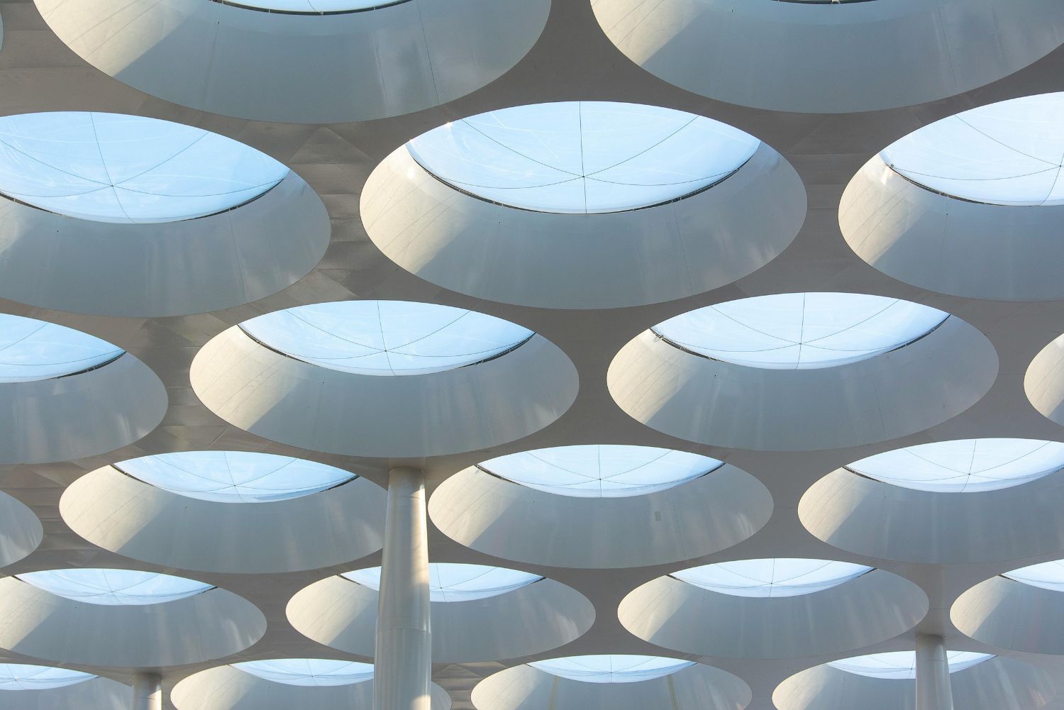 Het dak van station Utrecht Centraal