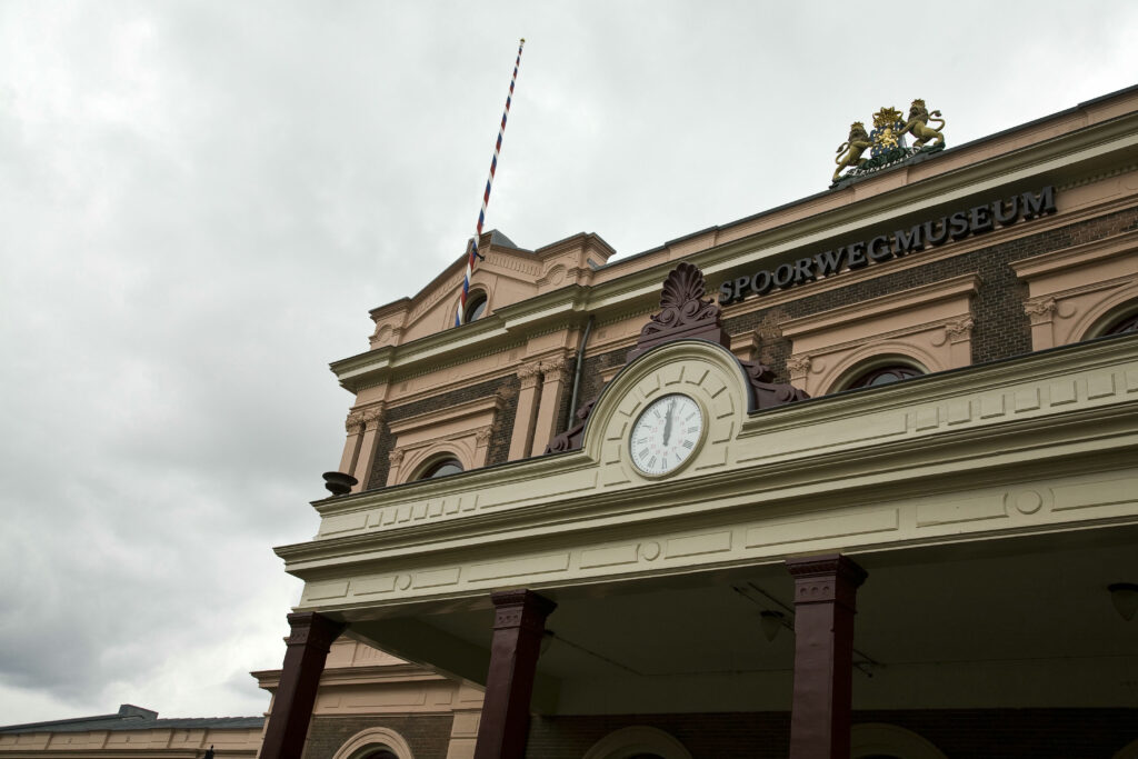 Het Spoorwegmuseum in Utrecht